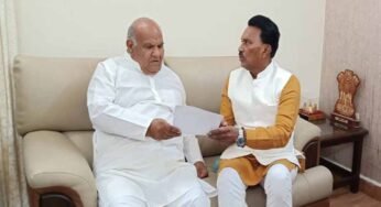 जल संसाधन मंत्री श्री सिलावट ने राजस्व मंत्री श्री वर्मा से की मुलाकात