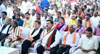 जगदलपुर के वृहद किसान सम्मेलन में उप मुख्यमंत्री विजय शर्मा हुए शामिल