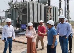 इंदौर में जायका वित्‍त पोषित एम पी ट्रांसको परियोजनाओं का निरीक्षण