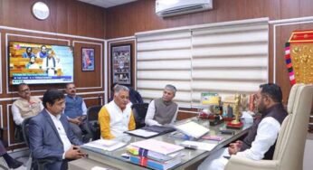 केंद्रीय आयुष राज्य मंत्री (स्वतंत्र प्रभार) श्री जाधव से मिले, आयुष मंत्री इन्दर सिंह परमार