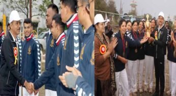 मध्यप्रदेश पुलिस अकादमी भोपाल में प्रशिक्षु उप पुलिस अधीक्षकों के बीच मैत्री वॉलीबाल मैच आयोजित