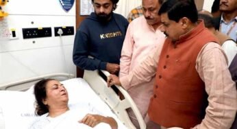 मुख्यमंत्री डॉ. यादव ने सुचौहान से मुलाकात कर जाना स्वास्थ्य का हाल