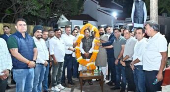 मुख्यमंत्री से छत्तीसगढ़ रियल एस्टेट वेलफेयर एसोसिएशन के प्रतिनिधिमंडल ने की मुलाकात-मुख्यमंत्री विष्णुदेव साय