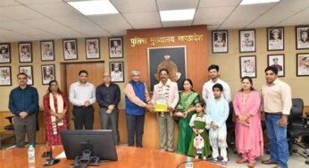 पुलिस मुख्यालय परिवार द्वारा चार सेवानिवृत्‍त कर्मचारियों को भावभीनी विदाई