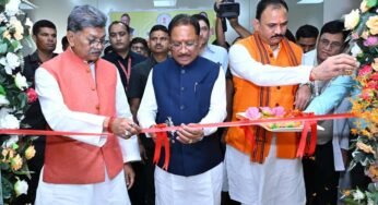 स्वास्थ्य के प्रति जागरूकता का संदेश: CM साय ने विधानसभा परिसर में तीन दिवसीय स्वास्थ्य शिविर का किया शुभारंभ