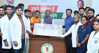 स्वास्थ्य सुविधाओं के विस्तार के लिए प्रतिबद्ध है हमारी सरकार : मुख्यमंत्री विष्णु देव साय