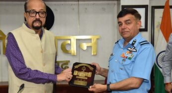 रायपुर: राज्यपाल रमेन डेका से रक्षा महाविद्यालय नई दिल्ली के अध्ययन दल ने की सौजन्य भेंट