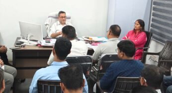 नगर निगम अपर आयुक्त विनोद पाण्डेय ने जोन 8 में राजस्व वसूली की गहन समीक्षा की