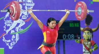 खेलो इंडिया ट्राइबल गेम्स 2026: 58 किग्रा महिला वेटलिफ्टिंग में अरुणाचल की अनाई वांग्सू ने जीता स्वर्ण