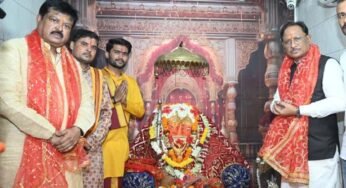 मुख्यमंत्री विष्णुदेव साय ने चंदखुरी में माता कौशल्या एवं भगवान श्रीराम के किए दर्शन: प्रदेश की सुख-समृद्धि की कामना की