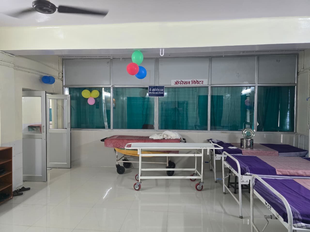 राजनांदगांव : जिला चिकित्सालय के भू-तल में प्रसूता महिलाओं हेतु नवीन ऑपरेशन थियेटर हुआ क्रियाशील