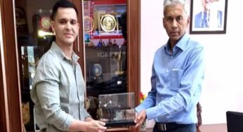 मुख्य सचिव जैन से आईज़ीआई वेंचर्स के संस्थापक ने की भेंट
