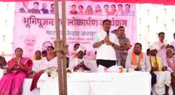 वन मंत्री कश्यप ने ग्राम बेतबेड़ा में 83 लाख 50 हजार रुपये के 14 विकास कार्यों का किया भूमिपूजन