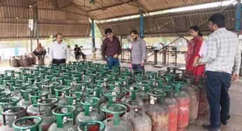 दुर्ग में बड़ा एक्शन: 599 गैस सिलेंडर जब्त, खाद्य विभाग की ताबड़तोड़ छापेमारी
