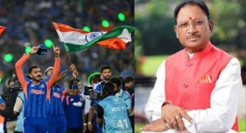 टी 20 विश्वकप जीती भारतीय क्रिकेट टीम, CM साय और डिप्टी सीएम विजय शर्मा ने दी बधाई