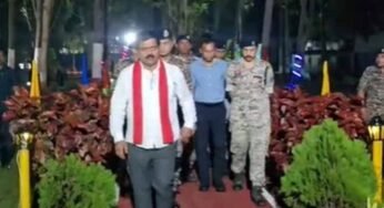 रात में बस्तर के CRPF कैंप पहुंचे गृहमंत्री विजय शर्मा, जोखिम भरे सड़क सफर के बीच किया दौरा