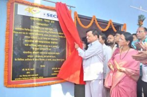 वाणिज्य, उद्योग एवं श्रम मंत्री  देवांगन ने कोरबा मेडिकल कॉलेज अस्पताल में 61.82 लाख की लागत से निर्मित रैन बसेरा का किया लोकार्पण