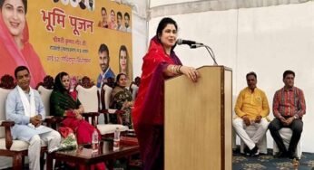राज्यमंत्री गौर ने लगभग 3 करोड़ के विकास कार्यों का किया भूमिपूजन