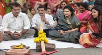 जनसुविधाओं को गति देने 90 लाख से अधिक के विकास कार्यों का भूमिपूजन : राज्यमंत्री गौर