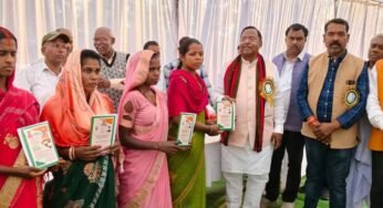 विशेष पिछड़ी जनजातियों के उत्थान के लिए प्रतिबद्ध है हमारी सरकार- मंत्री नेताम