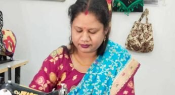 टेलरिंग के व्यवसाय में पूजा देवांगन को मिला मजबूत आधार