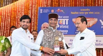 युवा भारत को विकसित राष्ट्र बनाने के ध्वजवाहक : मंत्री सारंग