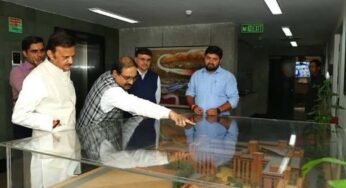 उप मुख्यमंत्री शुक्ल ने इंडियन हैबिटैट सेंटर का किया अवलोकन