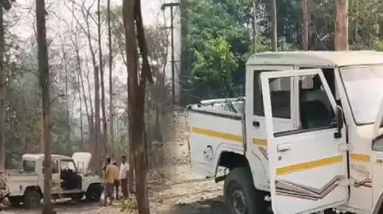 CG : चोरों का मौत से हो गया सामना, भाग रहे थे पिकअप चोरी कर…