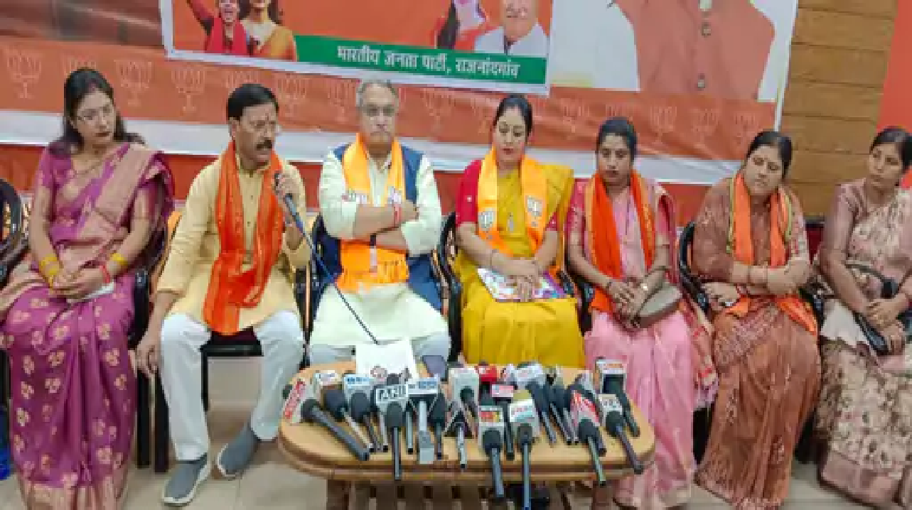 राजनांदगांव : विपक्ष के राजनीतिक स्वार्थ के कारण नारी शक्ति वंदन अधिनियम अधूरा…