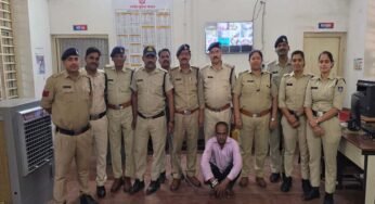 थाना अरेरा हिल्स पुलिस ने गांजा तस्कर को किया गिरफ्तार, 1300 ग्राम गांजा जप्त
