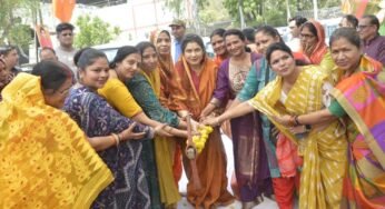 अवधपुरी में 3.36 करोड़ की लागत से बनेगी 4 लेन सीसी सड़क, राज्यमंत्री कृष्णा गौर ने किया भूमिपूजन
