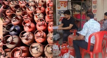 सीपत चौक में गैस सिलेंडरों का अवैध भंडारण उजागर, 54 सिलेंडर जब्त