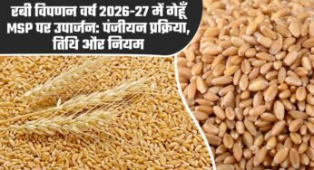 मध्‍यम एवं बड़े कृषकों को गेहूं विक्रय करने के लिये स्‍लॉट बुकिंग की सुविधा प्रारंभ