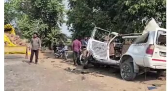 टवेरा और ट्रैक्टर-ट्रॉली की भिड़ंत में 5 की मौत, 7 घायल; नर्मदापुरम-पिपरिया हाईवे पर हुआ दर्दनाक हादसा