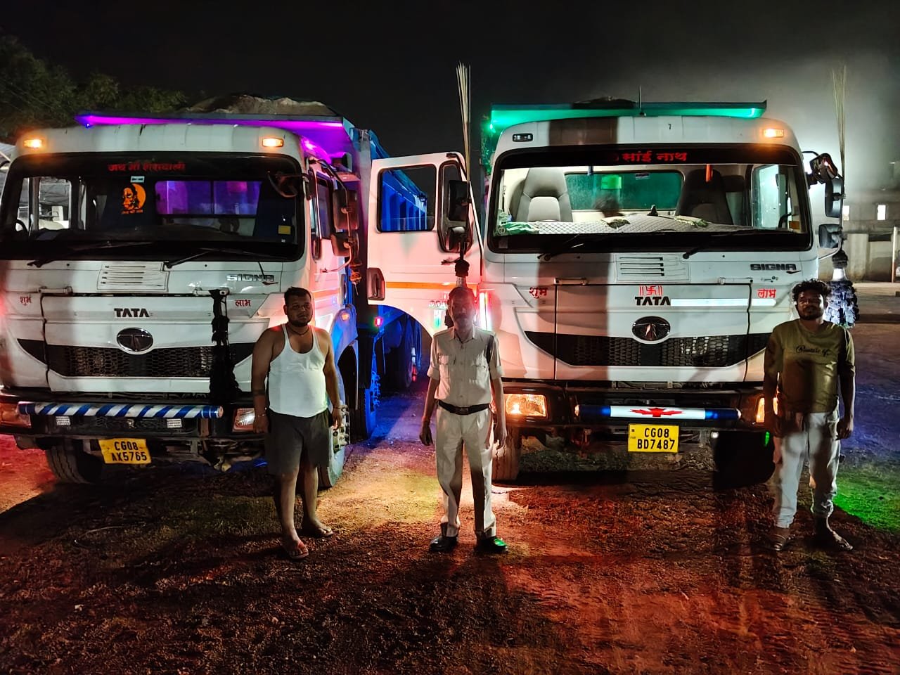 राजनांदगांव : खनिजों का अवैध परिवहन करने पर लगातार की जा रही कार्रवाई