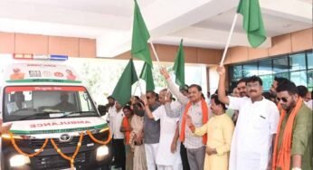 ग्रामीण स्वास्थ्य को मिली नई ताकत: 6 संजीवनी एक्सप्रेस एंबुलेंस शुरू