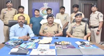 Durg में अंतरराज्यीय ऑनलाइन सट्टा रैकेट का पर्दाफाश, 5 मुख्य आरोपी गिरफ्तार