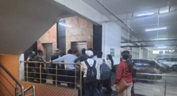 करेंसी टावर में लिफ्ट फेल, सुरक्षा पर सवाल: IAS के बाद अब कांग्रेस नेता भी फंसे