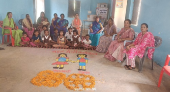 CG : आंगनबाड़ी केंद्रों में बाल मैत्री कार्यक्रम का हुआ आयोजन …