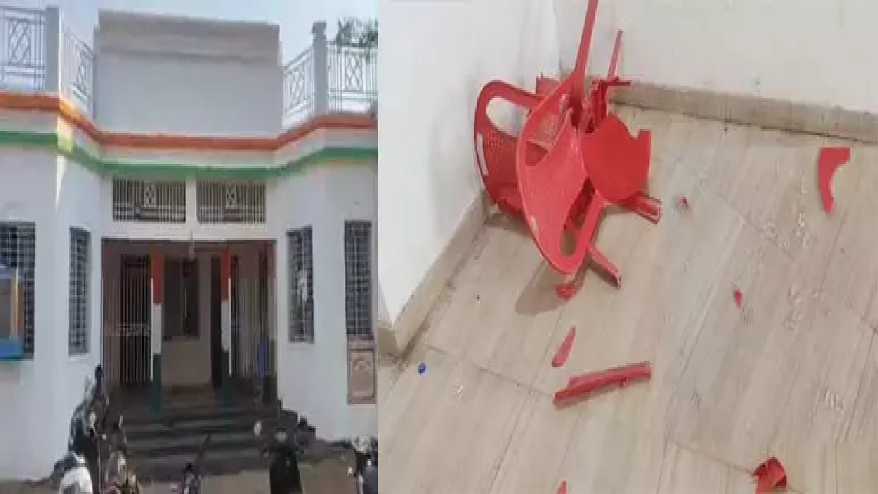 CG : पार्टी दफ्तर में कांग्रेस नेताओं के बीच मारपीट, कुर्सियां तोड़ी गई …