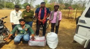 CG : अवैध शराब के खिलाफ बड़ी कार्रवाई, 250 पाव देशी मदिरा के साथ युवक गिरफ्तार …
