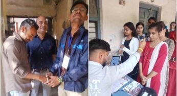 Madhya Pradesh Public Service Commission परीक्षा में सख्ती: सेंटर गेट पर उतरवाए टॉप्स, कलावा भी कटवाया