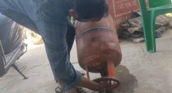 Vidisha में चौंकाने वाली ठगी, सिलिंडर में गैस की जगह निकला पानी