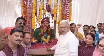 शहीद के संघर्ष और बलिदान की गाथा भावी पीढ़ियों के लिए प्रेरणा : राज्यपाल पटेल