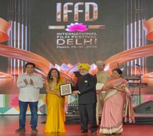 संस्कृति एवं पर्यटन विभाग द्वारा लोकमाता देवी अहिल्या बाई पर बनी फिल्म को दिल्ली फिल्म फेस्टिवल में मिला सम्मान