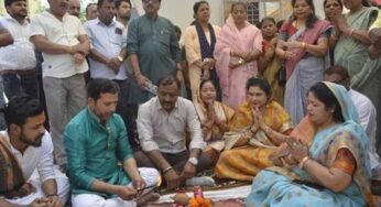 राज्यमंत्री गौर ने 90 लाख की लागत के विभिन्न विकास कार्यों का किया भूमि पूजन