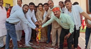 राज्यमंत्री गौर ने किया 6.20 करोड़ की लागत के सड़क निर्माण कार्य का भूमि-पूजन