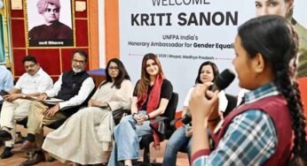 यूएनएफपीए एंबेसेडर कृति सेनन ने विद्यार्थियों से किया संवाद, जेंडर इक्वैलिटी का दिया संदेश
