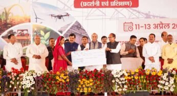 किसान देश की अर्थव्यवस्था की रीढ़, किसानों के विकास के लिए हम हैं प्रतिबद्ध : केन्द्रीय रक्षा मंत्री सिंह