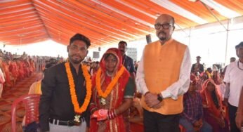 सामूहिक विवाह कार्यक्रम में शामिल हुए राज्यपाल